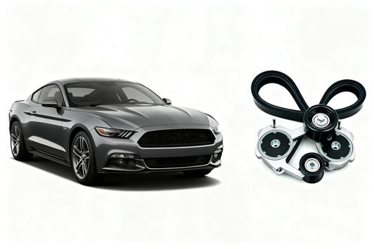 Automotive Multi-V Belt Kit - Heat-Resistant (-40℃ to 130℃) for Car Engines & Accessories