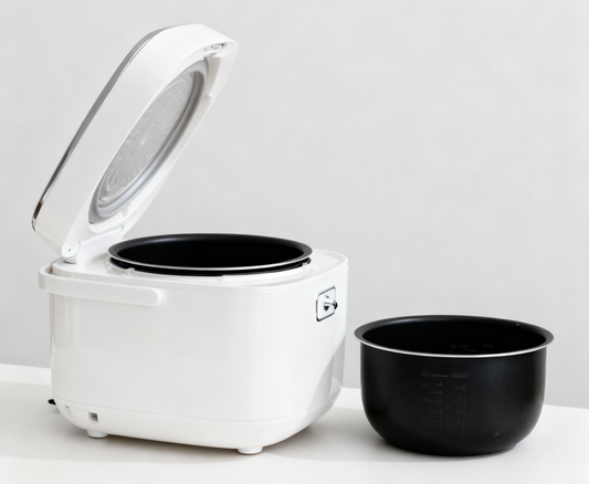 Smart Rice Cooker with 7 Cooking Modes - Induction Heating, Fluffy Brown/White Rice in 30 Mins