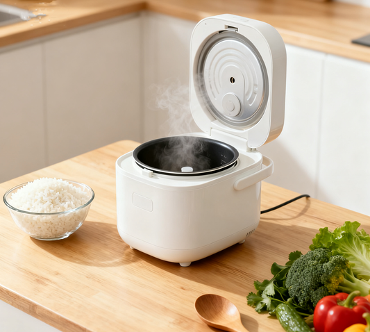 Smart Rice Cooker with 7 Cooking Modes - Induction Heating, Fluffy Brown/White Rice in 30 Mins