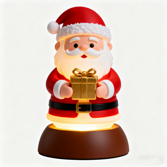 Russian Christmas LED Mini Night Light | Festive Glow for Tables, Mantels & Gifts
