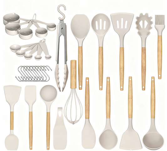 Stainless Steel Cookware Set - Food-Grade for Daily Cooking: Works on Gas/Electric/Induction Stoves